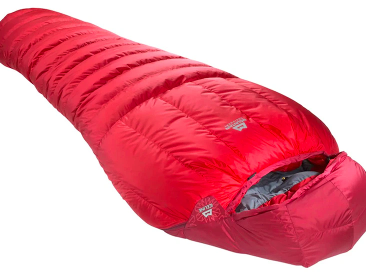 Bergsbestigning: dunsäck -25 + jacka dun