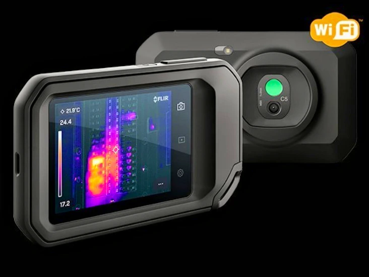 Värmekamera flir c5, helautomatisk
