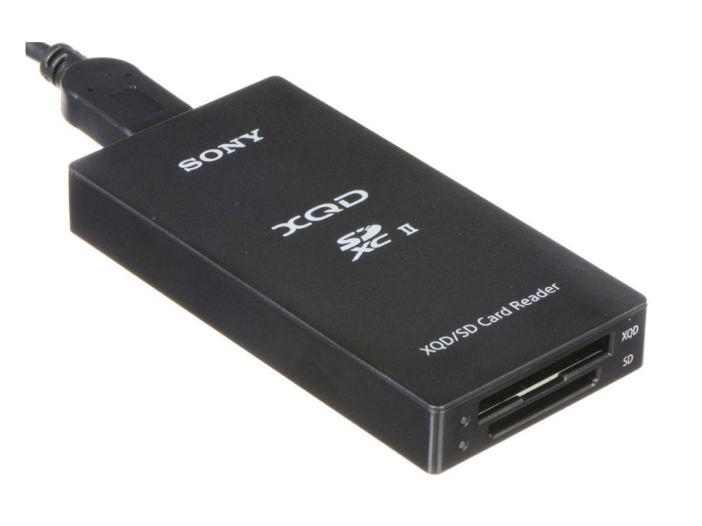 Sony xqd m and q series card reader