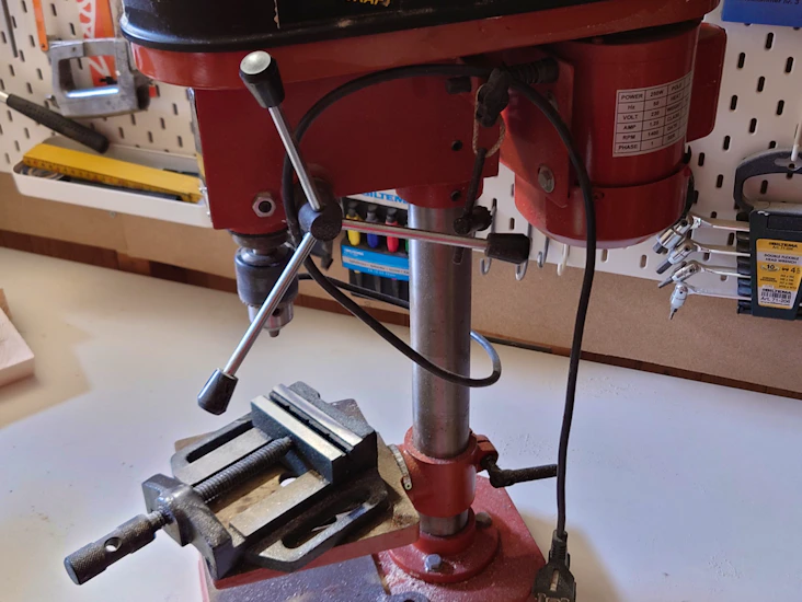 Søyleboremaskin fra powercraft