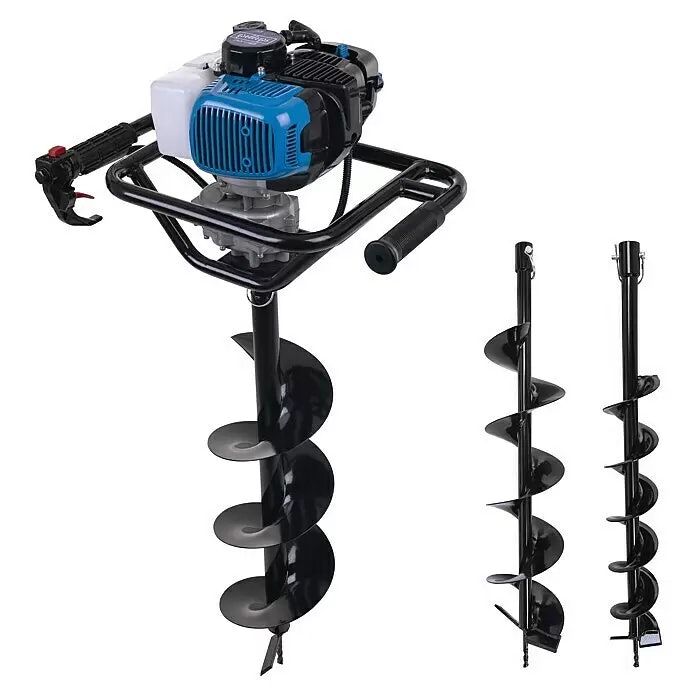 Jordborr scheppach eb2000 1450w 52cm³ bensin