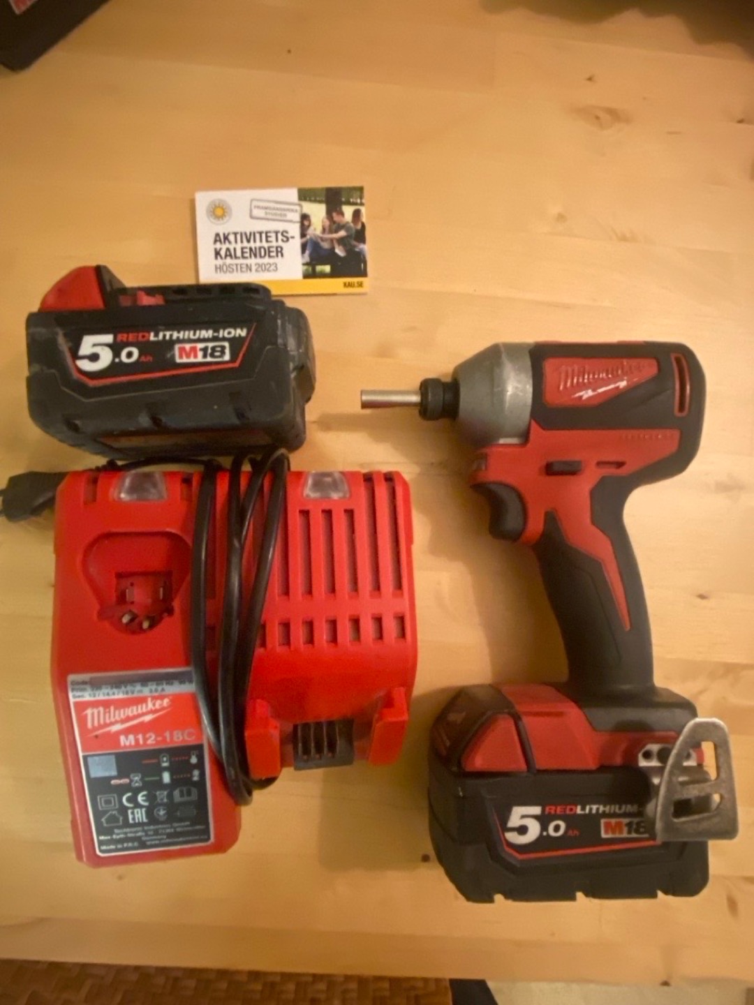 Milwaukee m18 slagskruvdragare