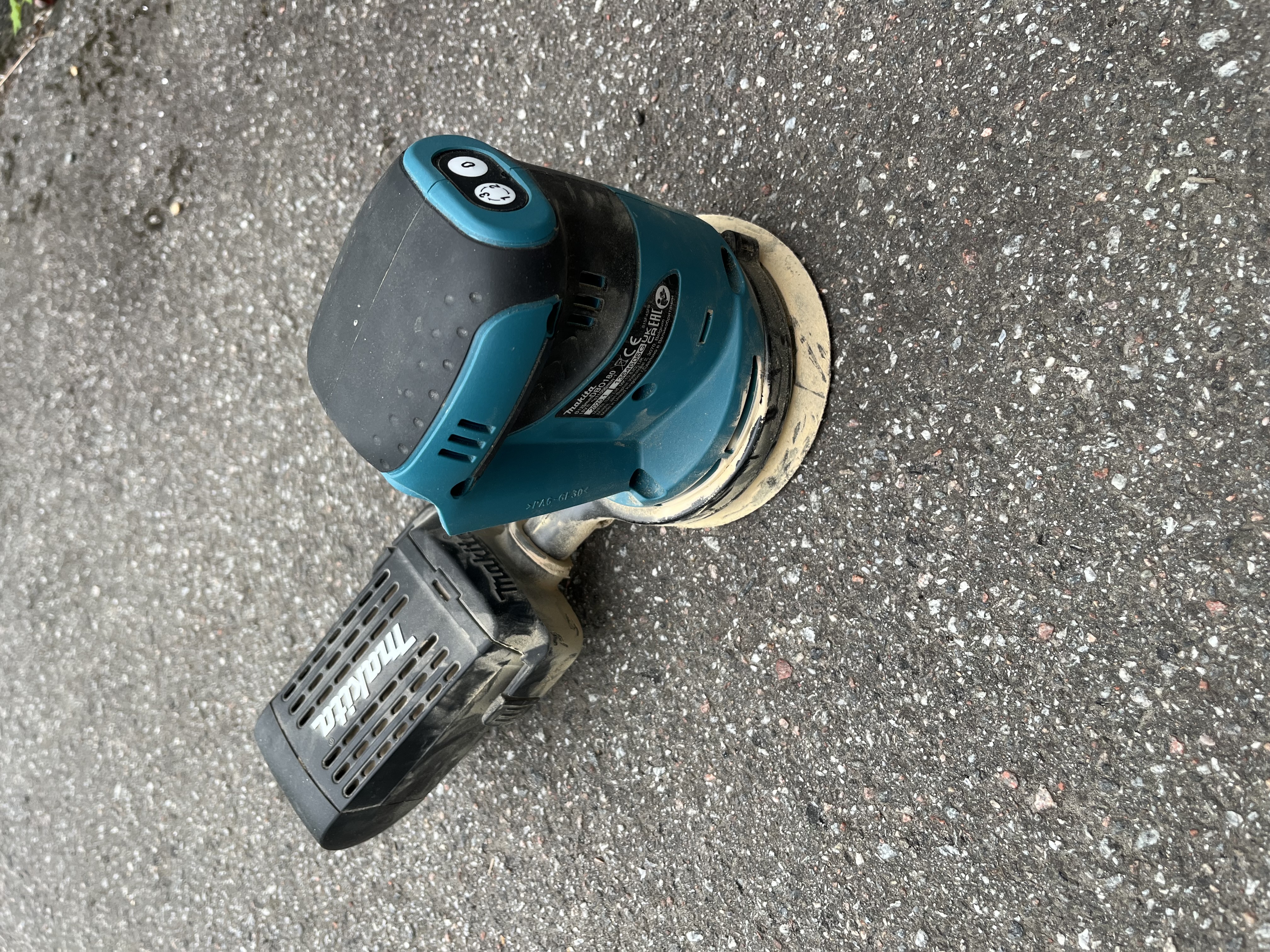 Excenterslip makita dbo180