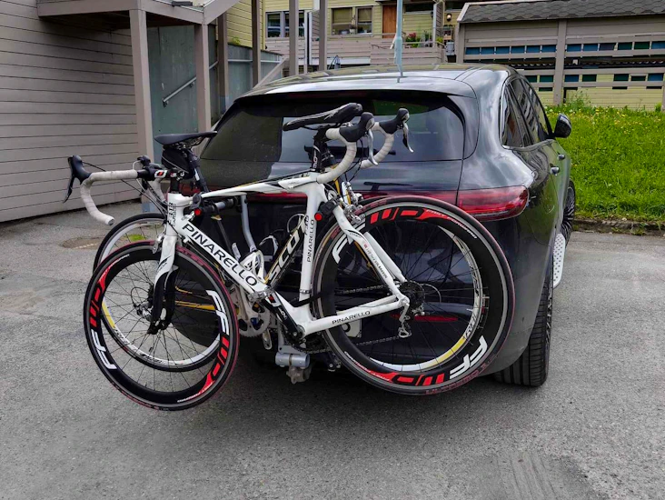 Thule sykkelstativ for 2 sykler - for hengerkrokfeste