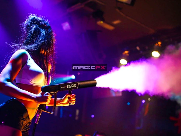 Co2 gun - kolsyregevär för fest & klubb