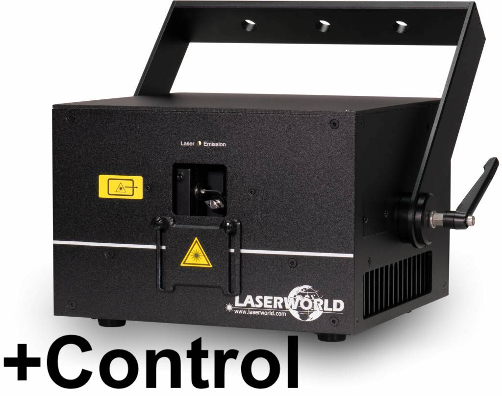1 x laserworld ds3000 mk4 rgb laser w/control laptop