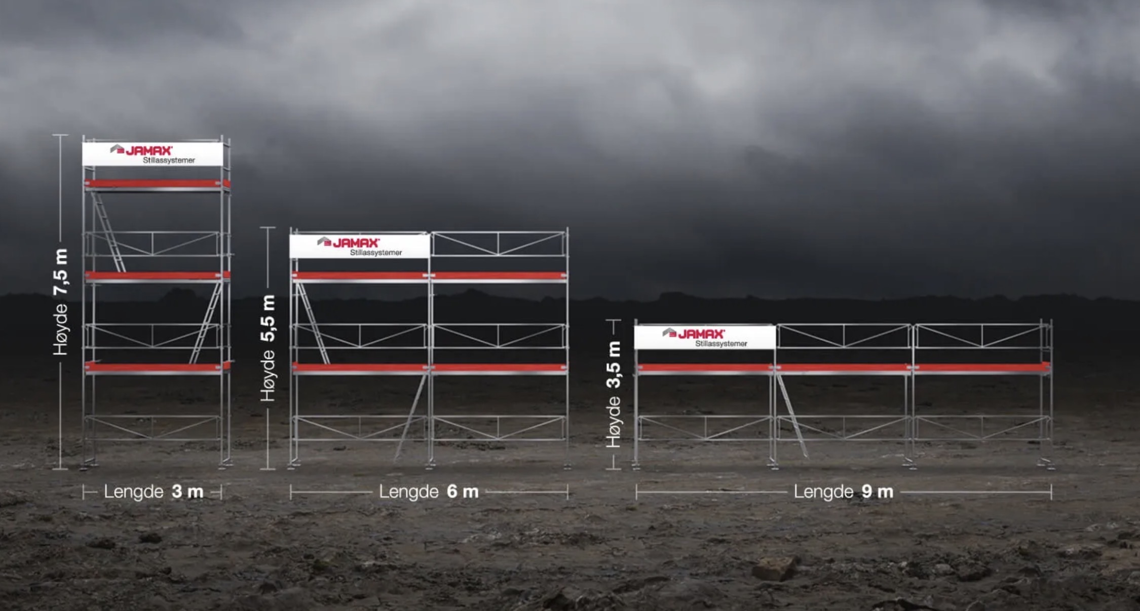 Jamax huspakke 2. komplett pakke på 33m2.