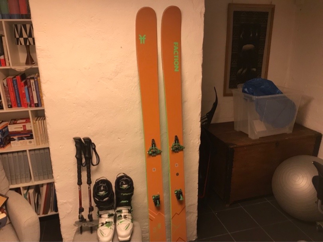 Topptursskidor, komplett paket