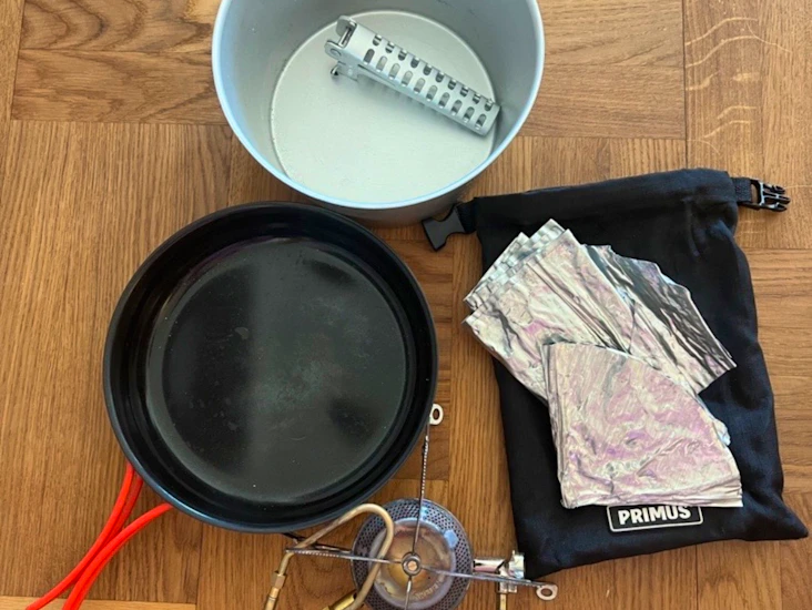 Primuskök med tillbehör