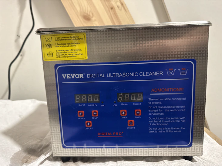 Ultraäänipuhdistin 3 litraa