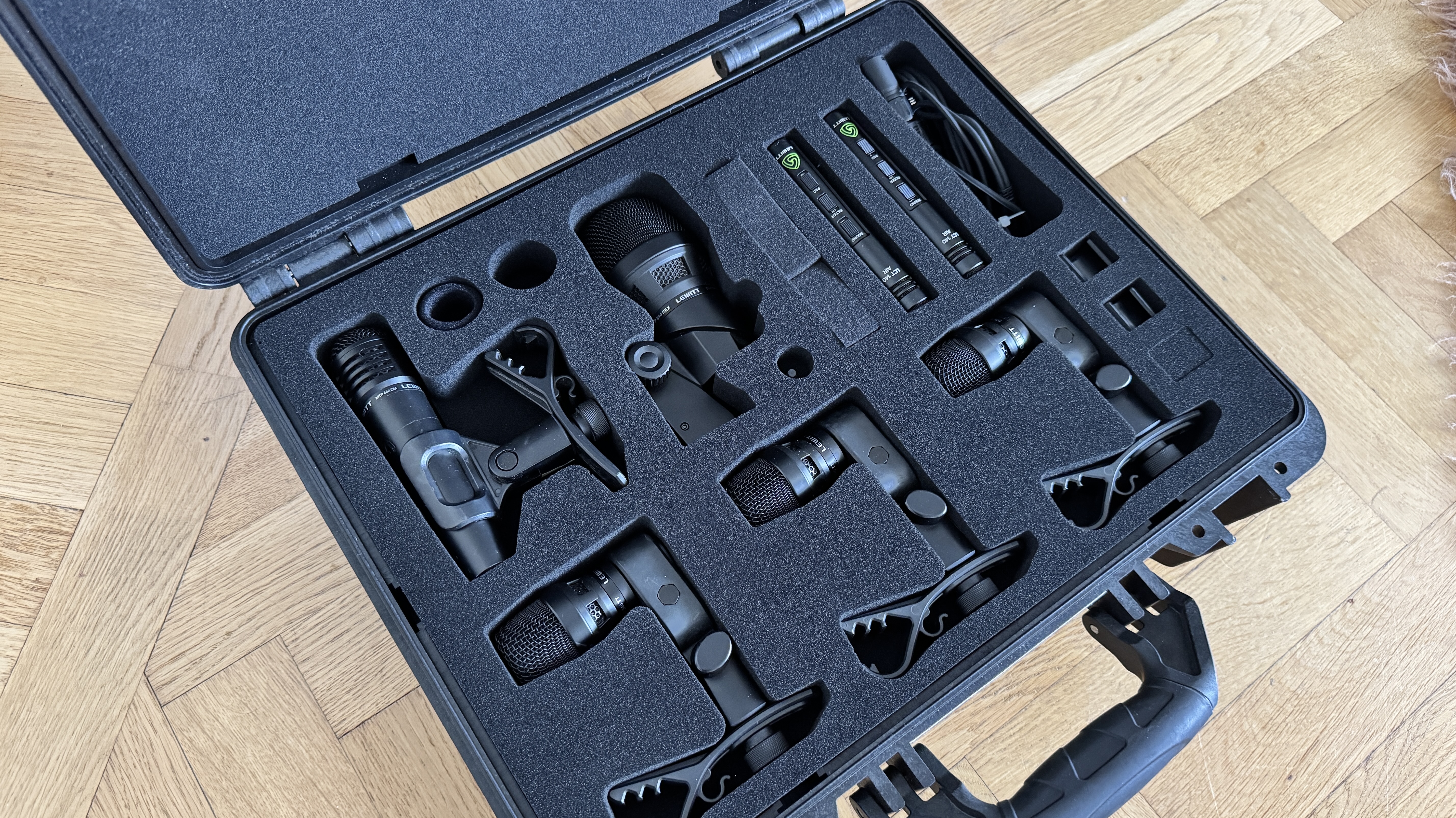 Mikrofoner för trummor, (trumset) lewitt beat kit pro