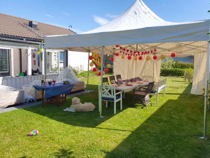 Snabbtält 5x5 meter