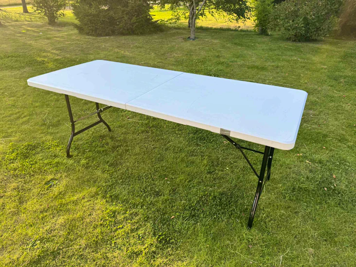 Hopfällbart bord 180x75cm