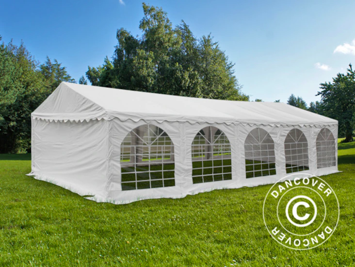 Partytelt 4x10 meter pvc