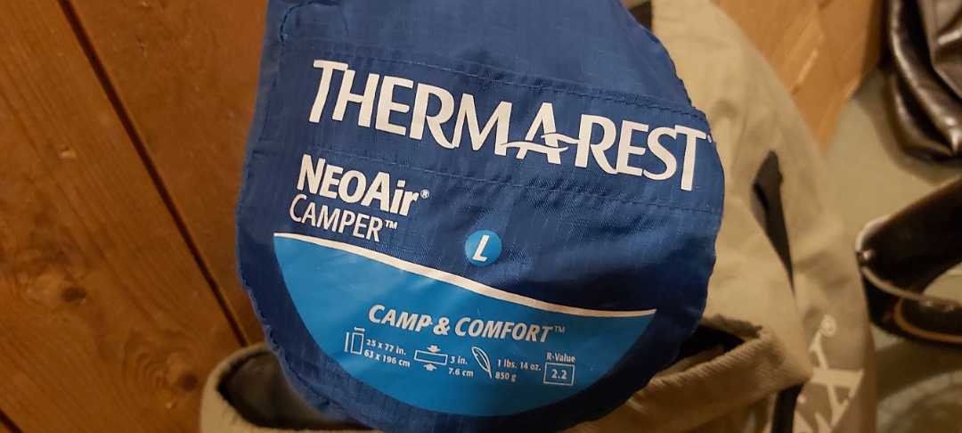 Uppblåsbart liggunderlag therm-a-rest