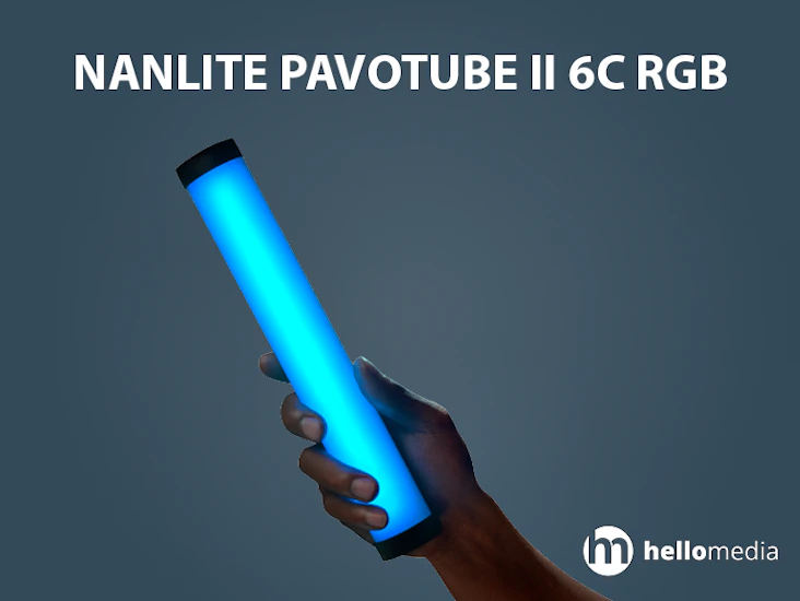 Rgb led-rör nanlite pavotube ii 6c