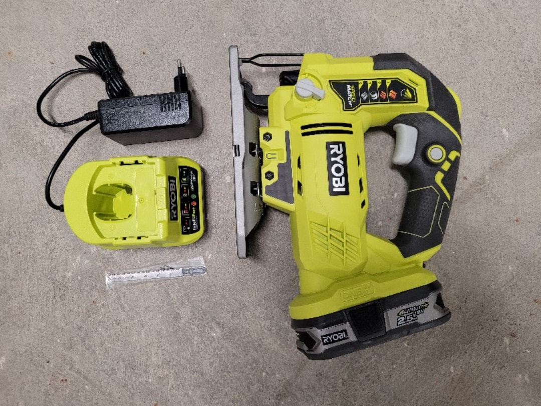 Ryobi stikksag, batteridrevet 18.0v