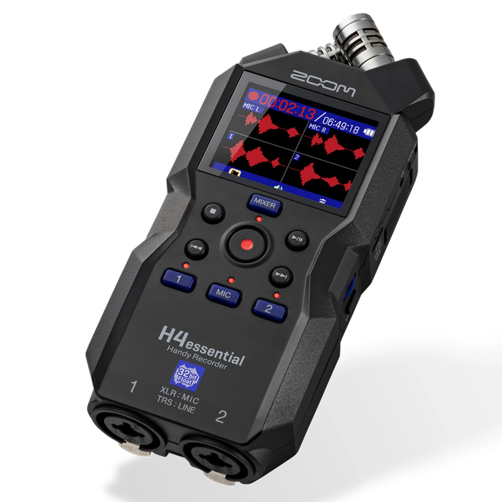 Zoom h4essential handy recorder, xlr multi-track