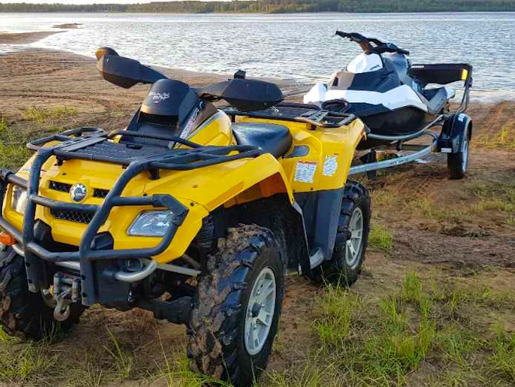 Vatteskoter uthyrning seadoo spark 2up