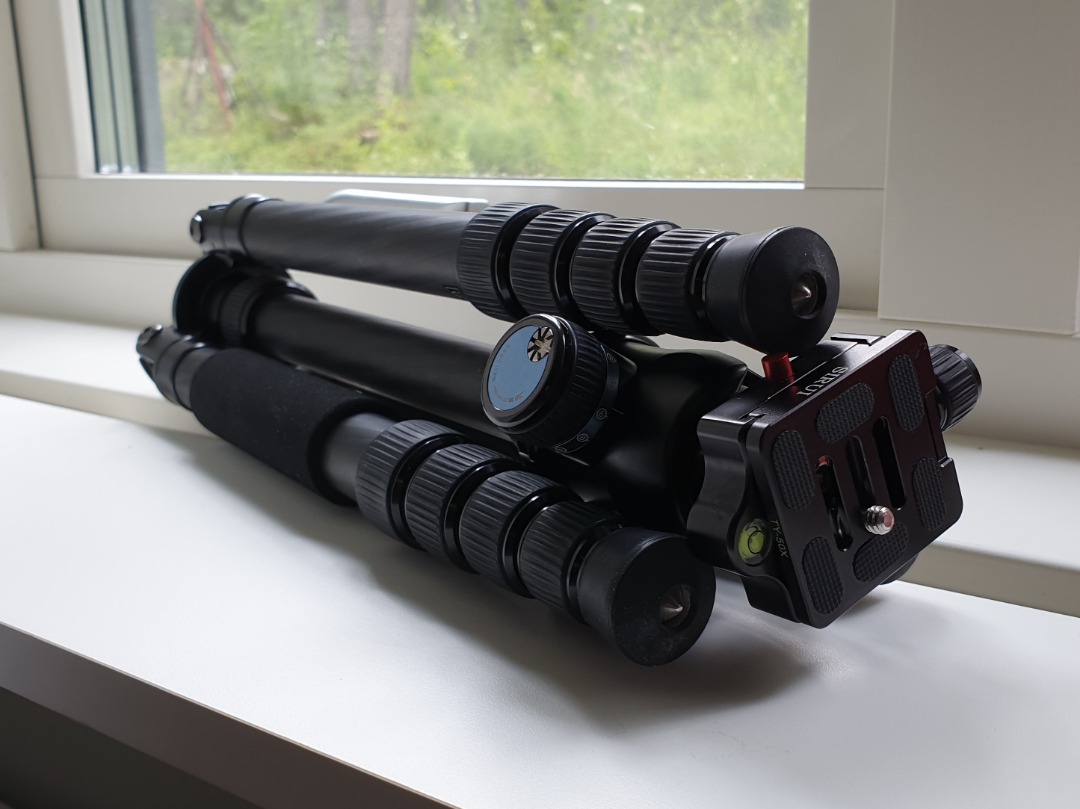 Sirui t-2205x + k-20x kolfiberstativ