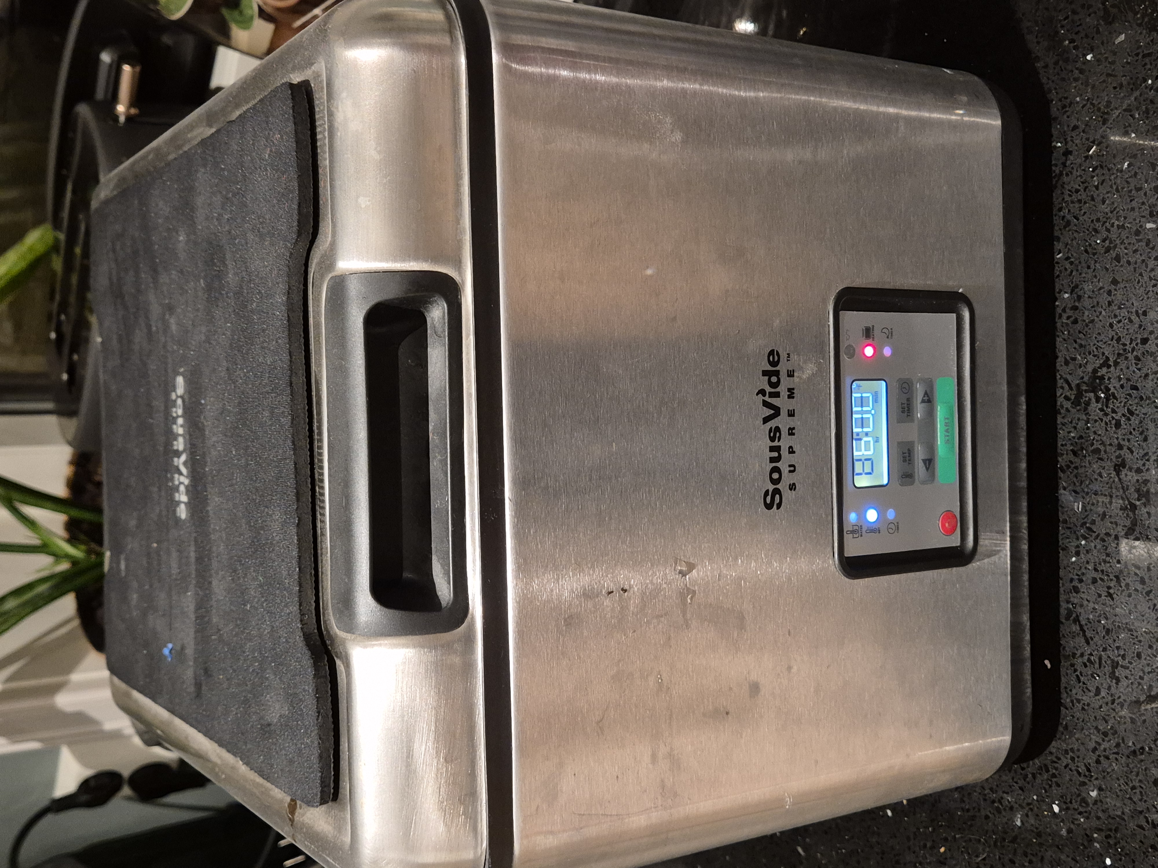 Sous vide med vakuumeringsmaskin
