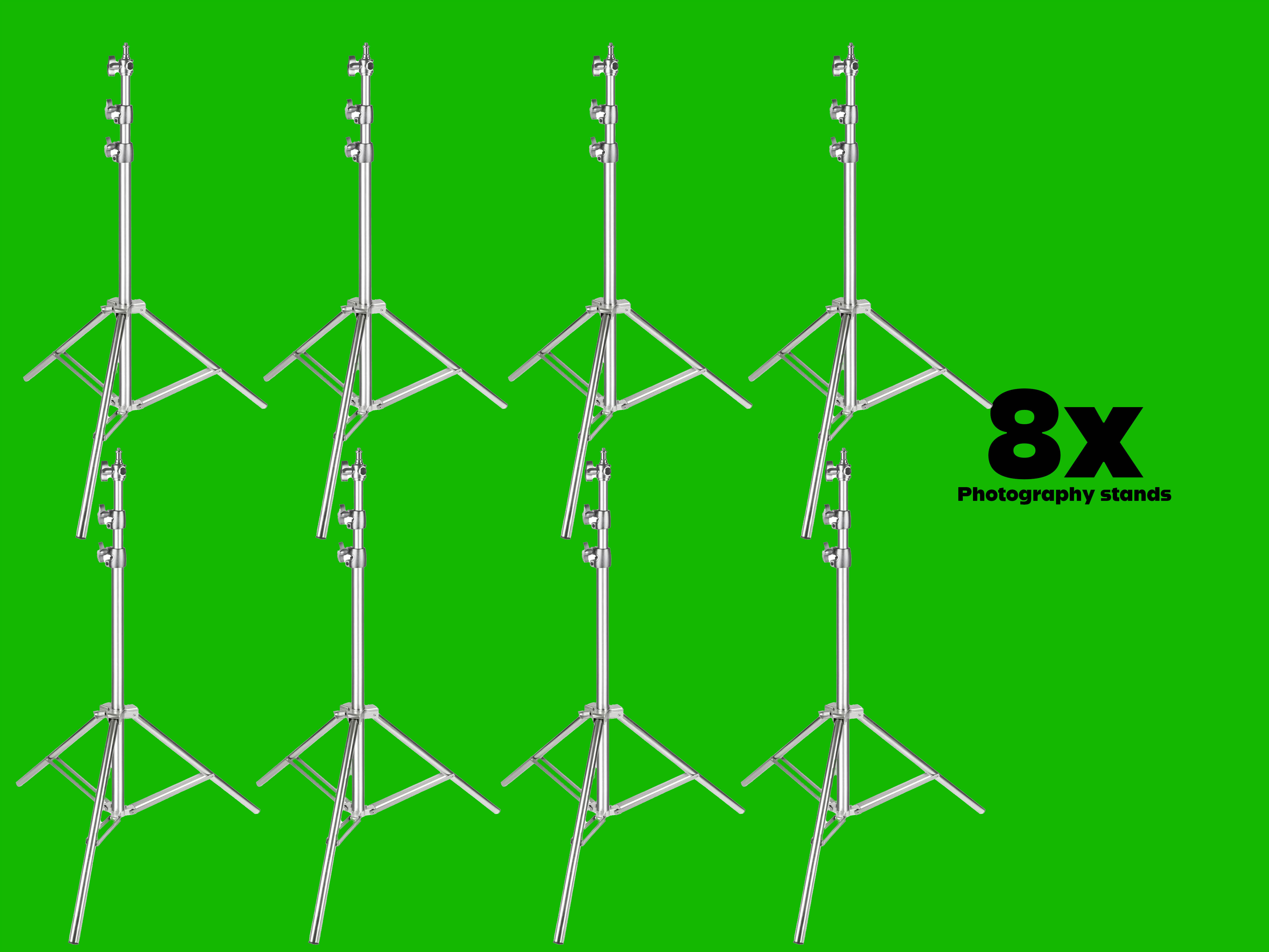 8x photography/ light  stands
