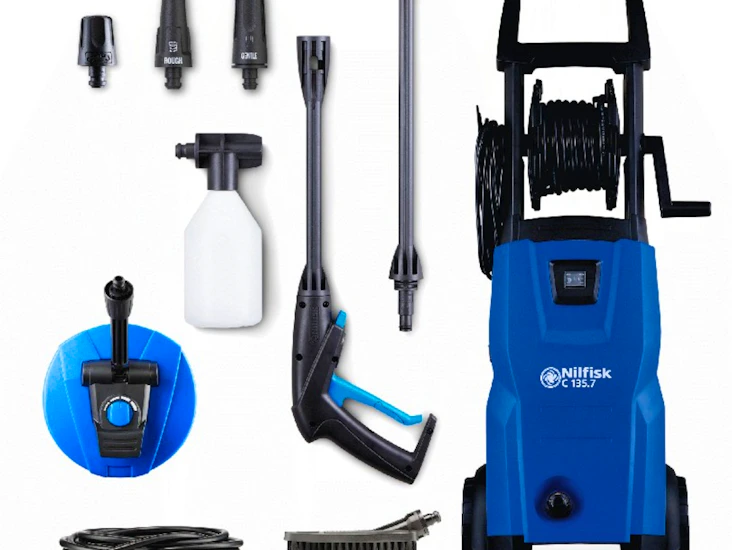 Høytrykkspyler/terrassevasker med flere dyser