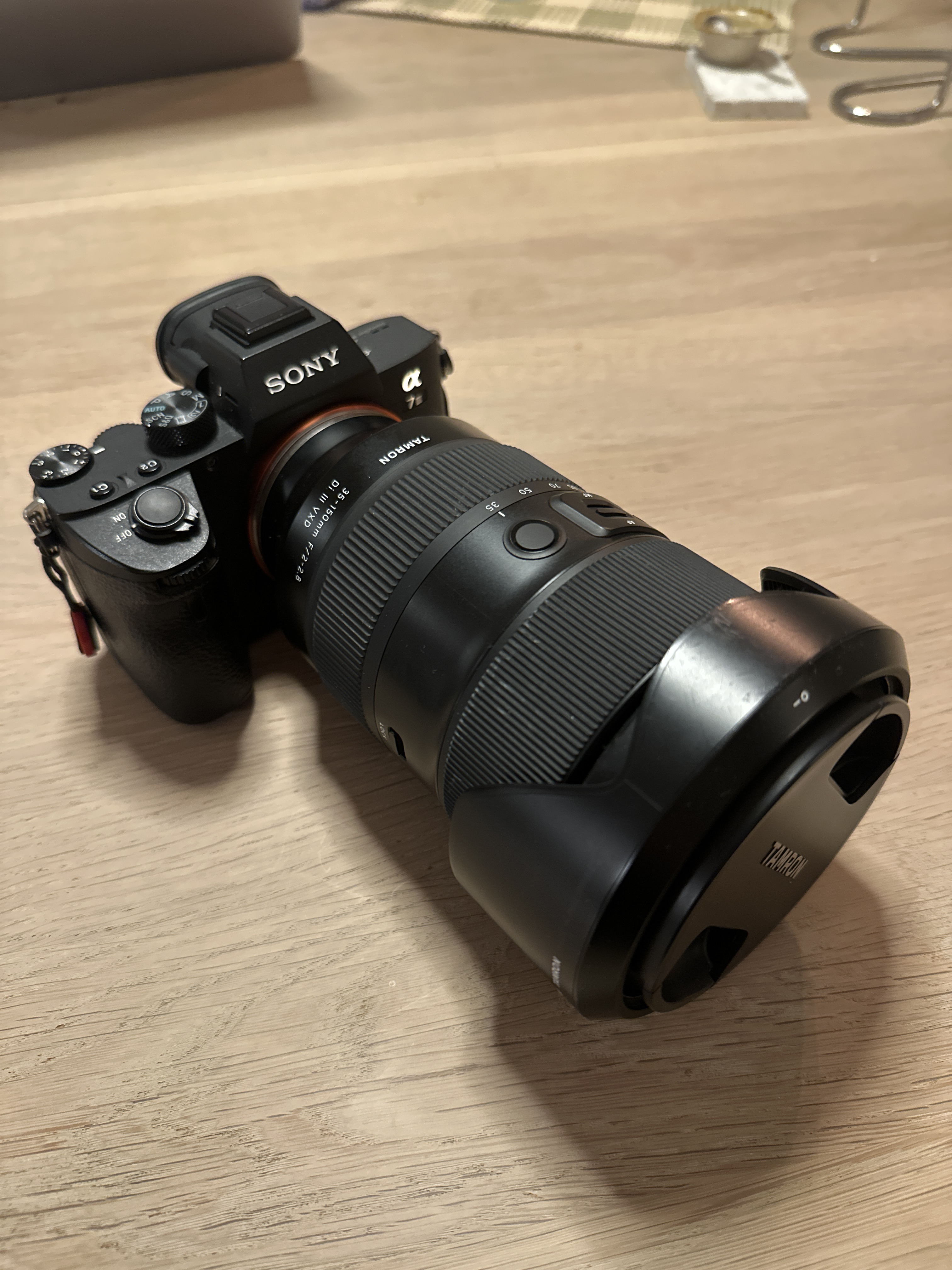 Sony a7 iii - tamron linse 35 - 150mm 