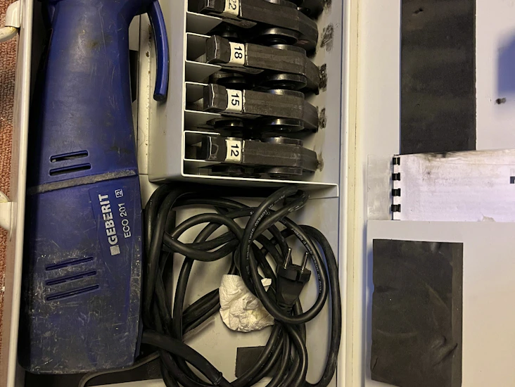 Pressmaskin rör mapress