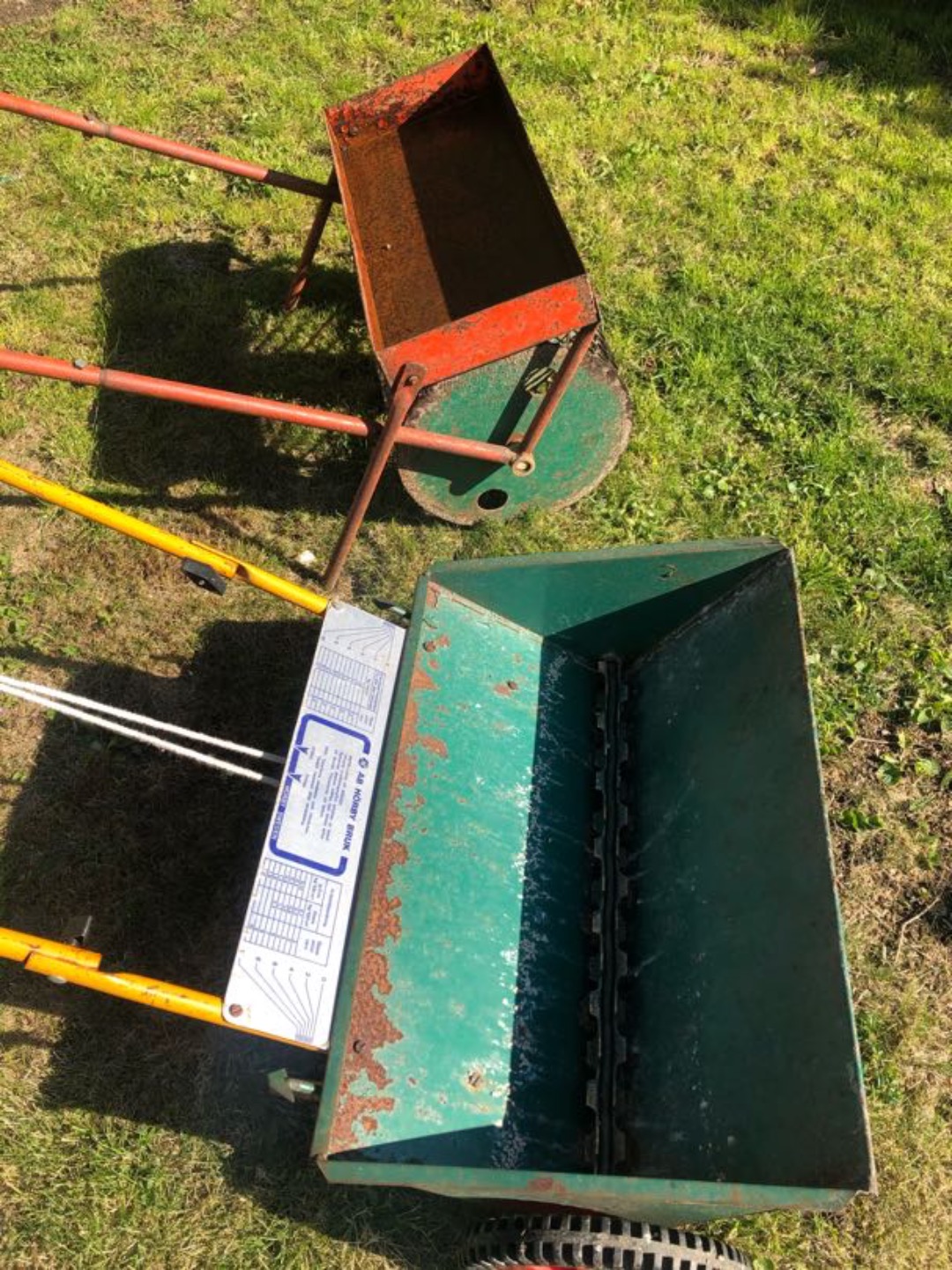 Gödsel / gräsfröspridare