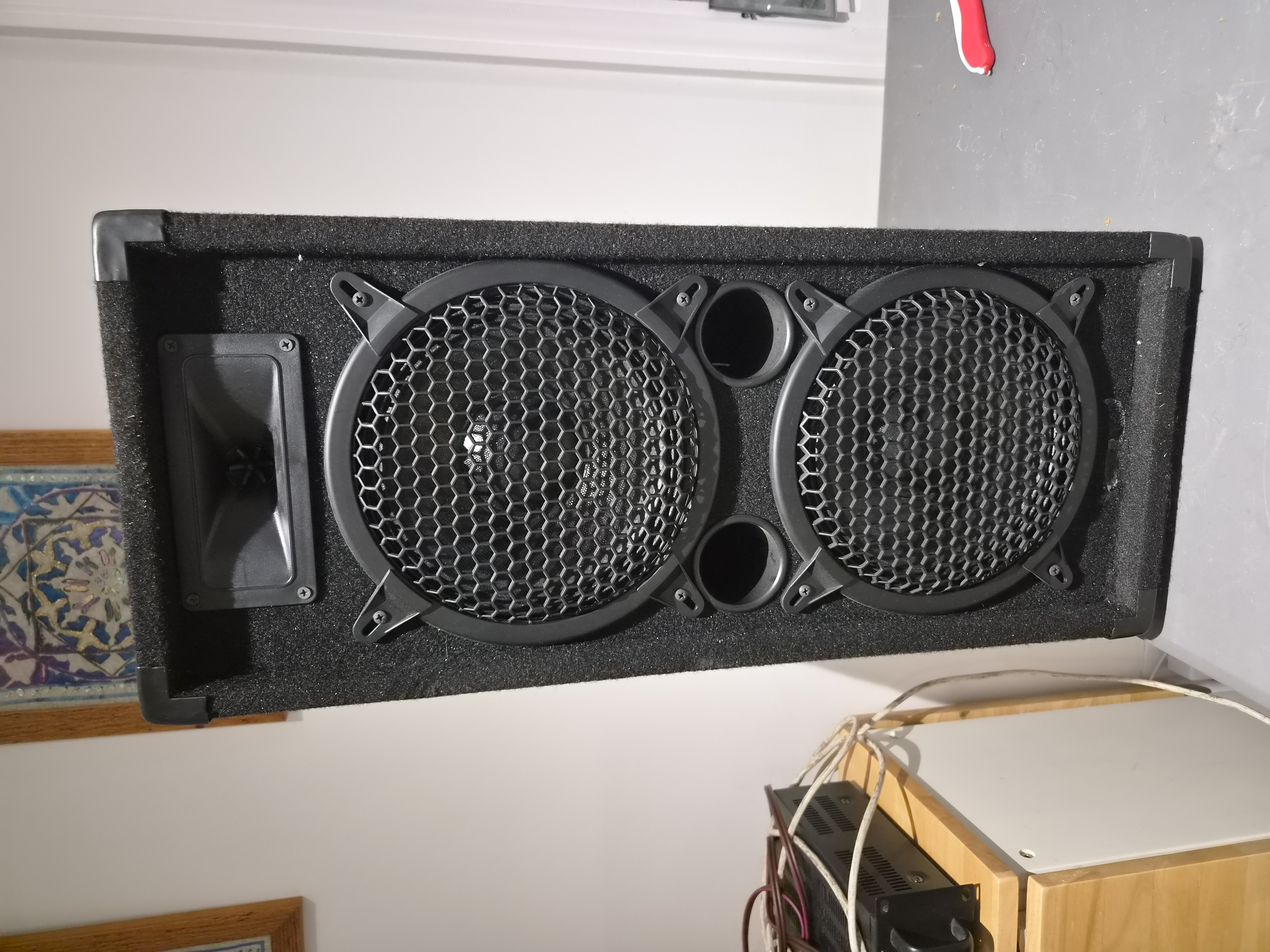 Max28 dual 8" passive dj pa speaker - 800w