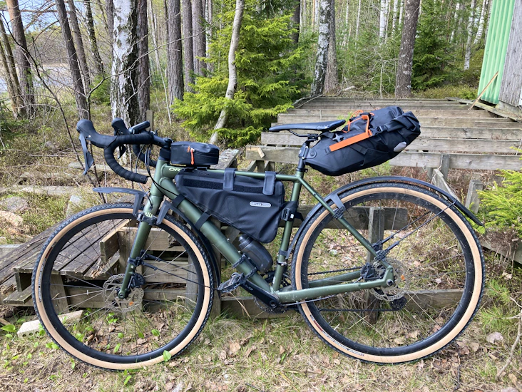 Bikepacking laukut