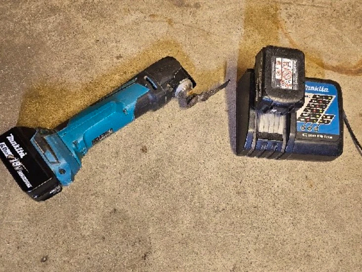 Batteridriven makita multiverktyg (fein)