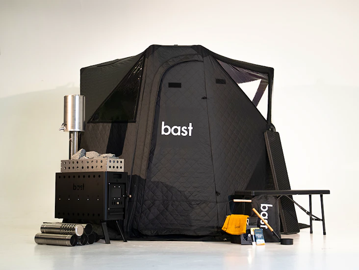 Bast telttasauna näver premium