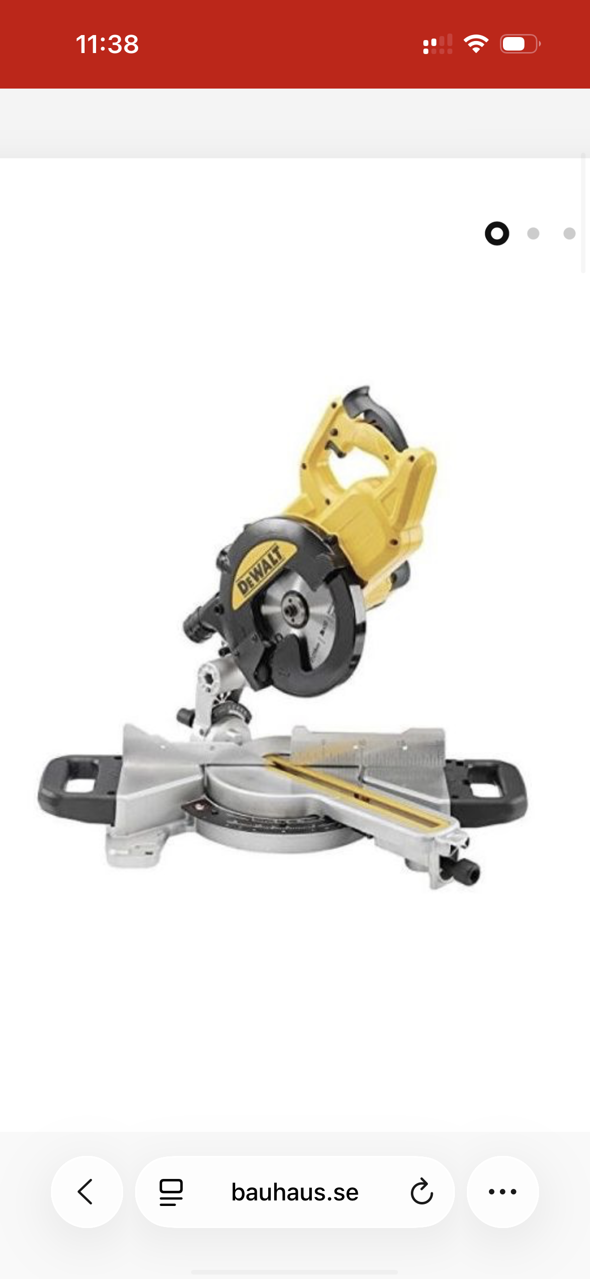 Dewalt dws773-qs