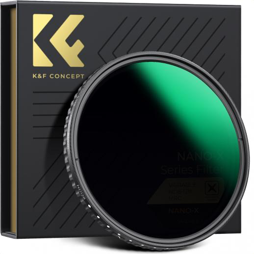 Professional 82mm variable nd k&f nano x
