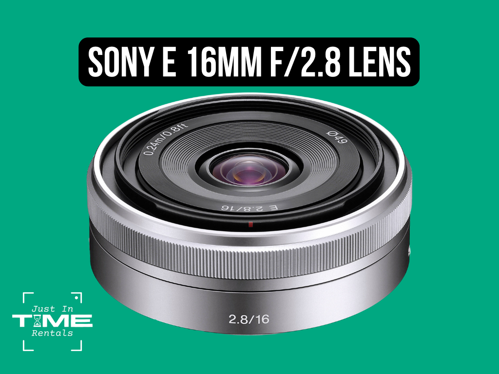 Sony e 16mm f/2.8 lens