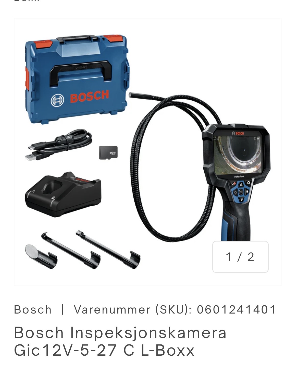Bosch inspeksjonkamera 