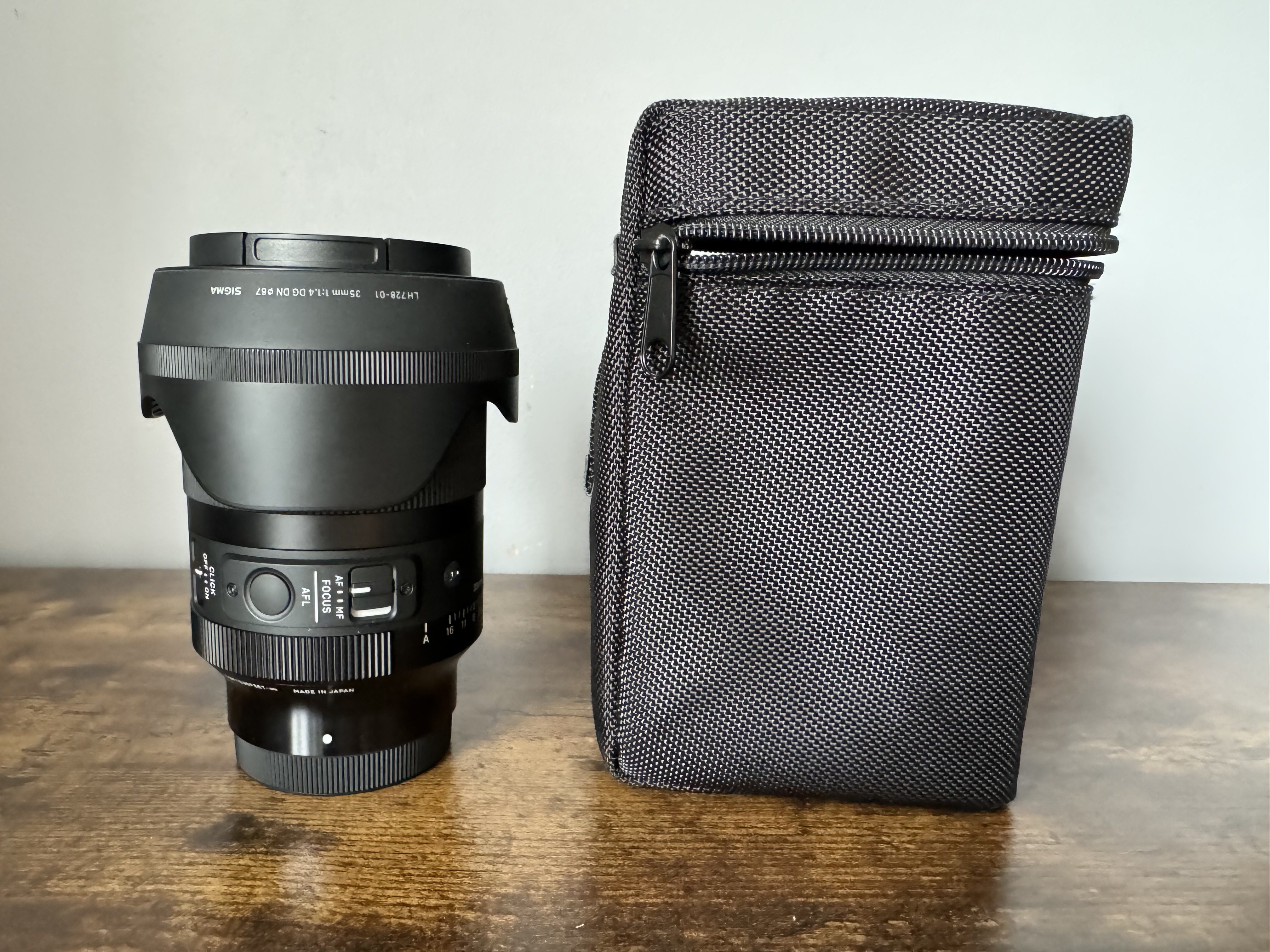 Sigma 35mm f1.4 dg hsm lens for sony