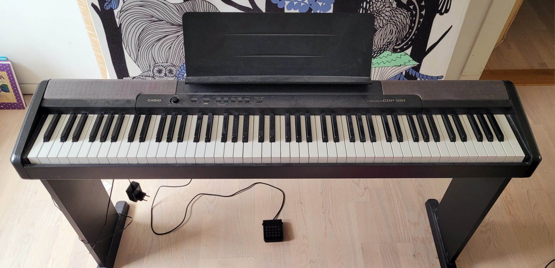 Digitalpiano med vägda tangenter – casio cdp-100