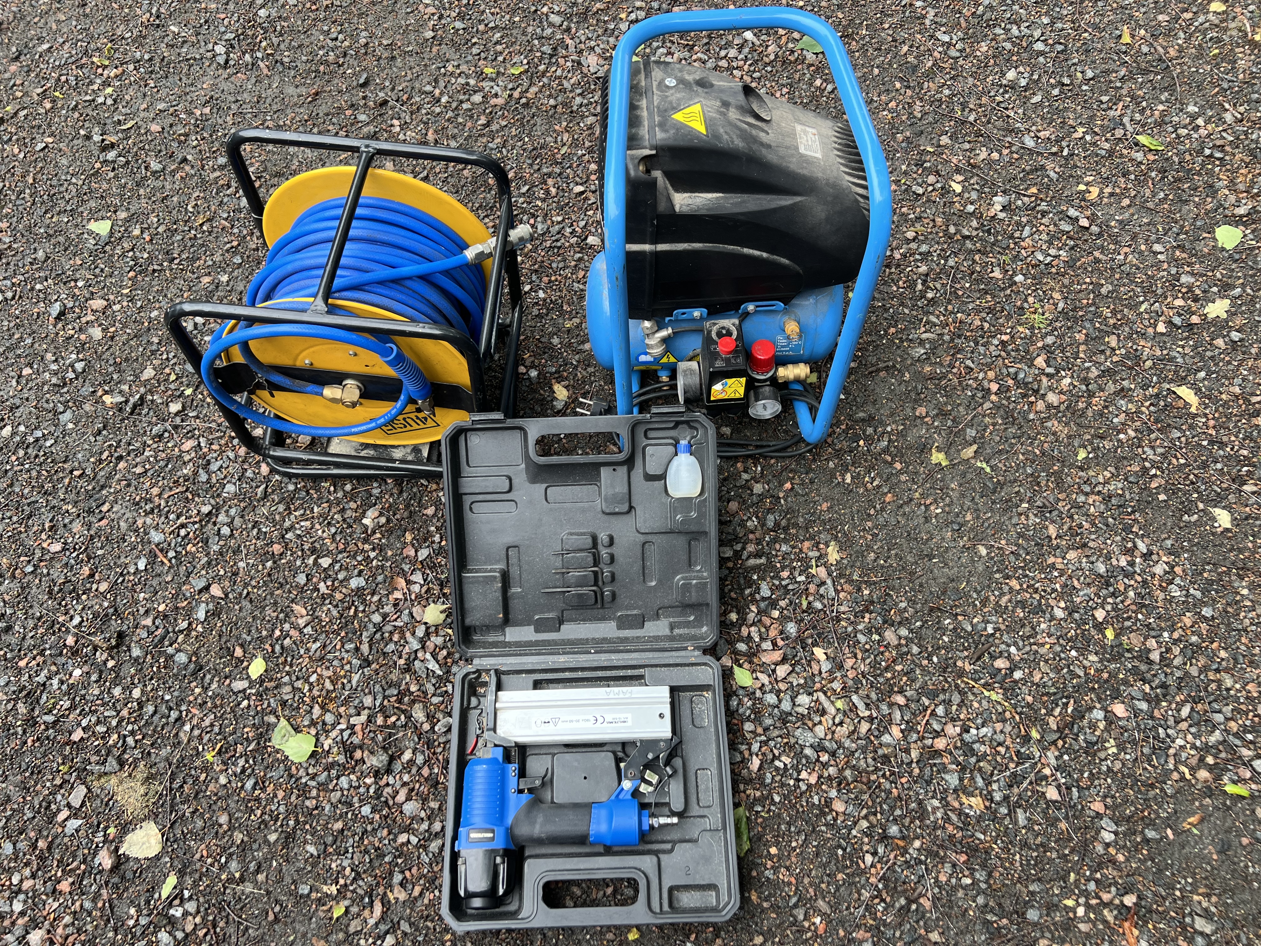 Mindre kompressor för tex dyckertpistol