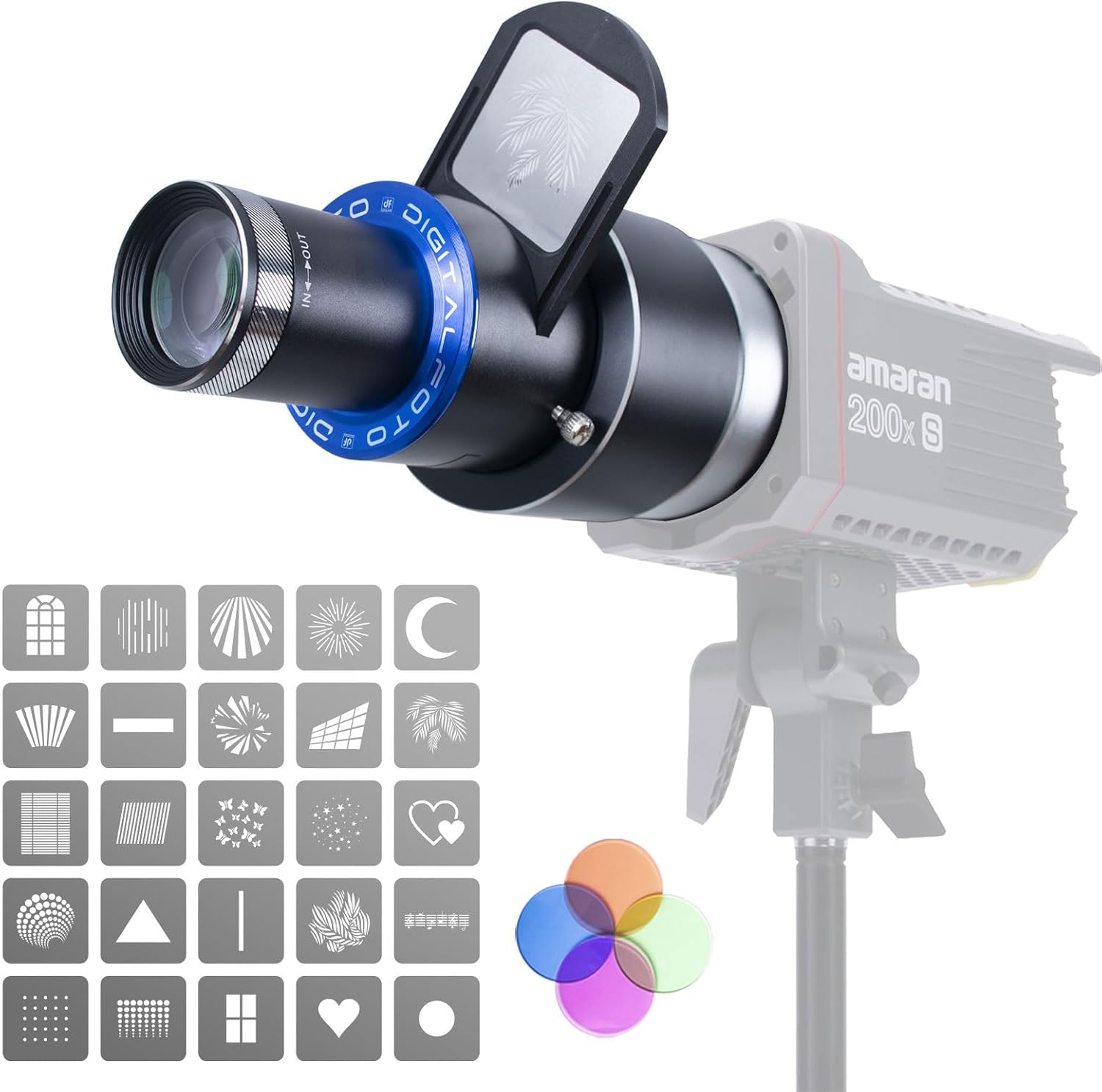 Bowens mount projector kit