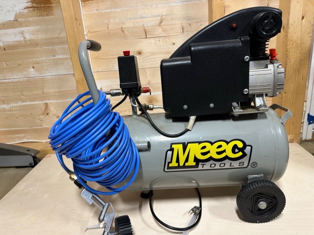 Kompressor med tilbehør 