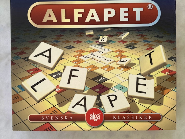 Alfapet i fint skick!