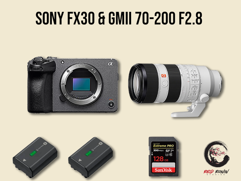Sony fx30 & gmii 70-200 f2.8