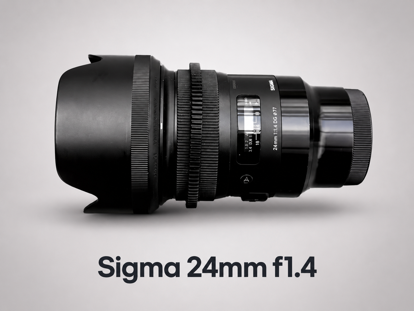Sigma 24mm f1.4 art lens e mount sony