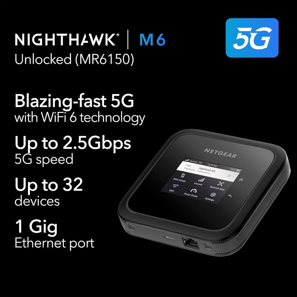5g portable wifi hotspot  – data included for production and live streaming 