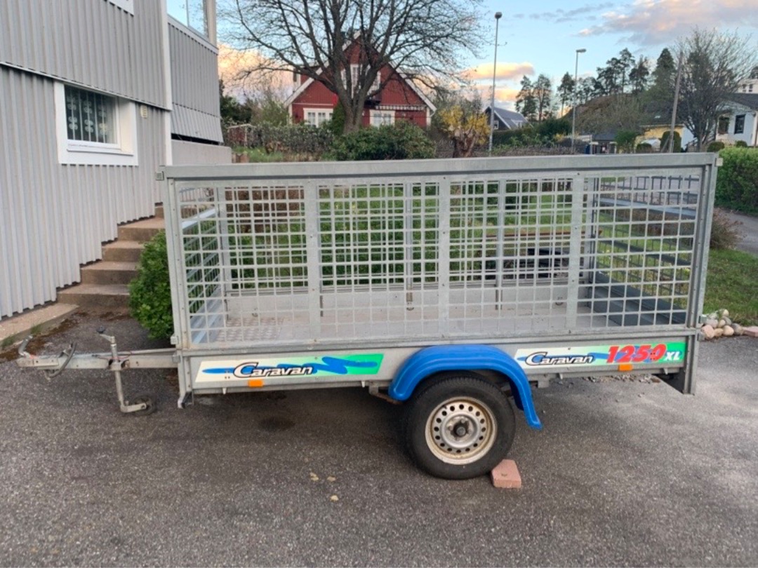 Släpvagn - gallersläp