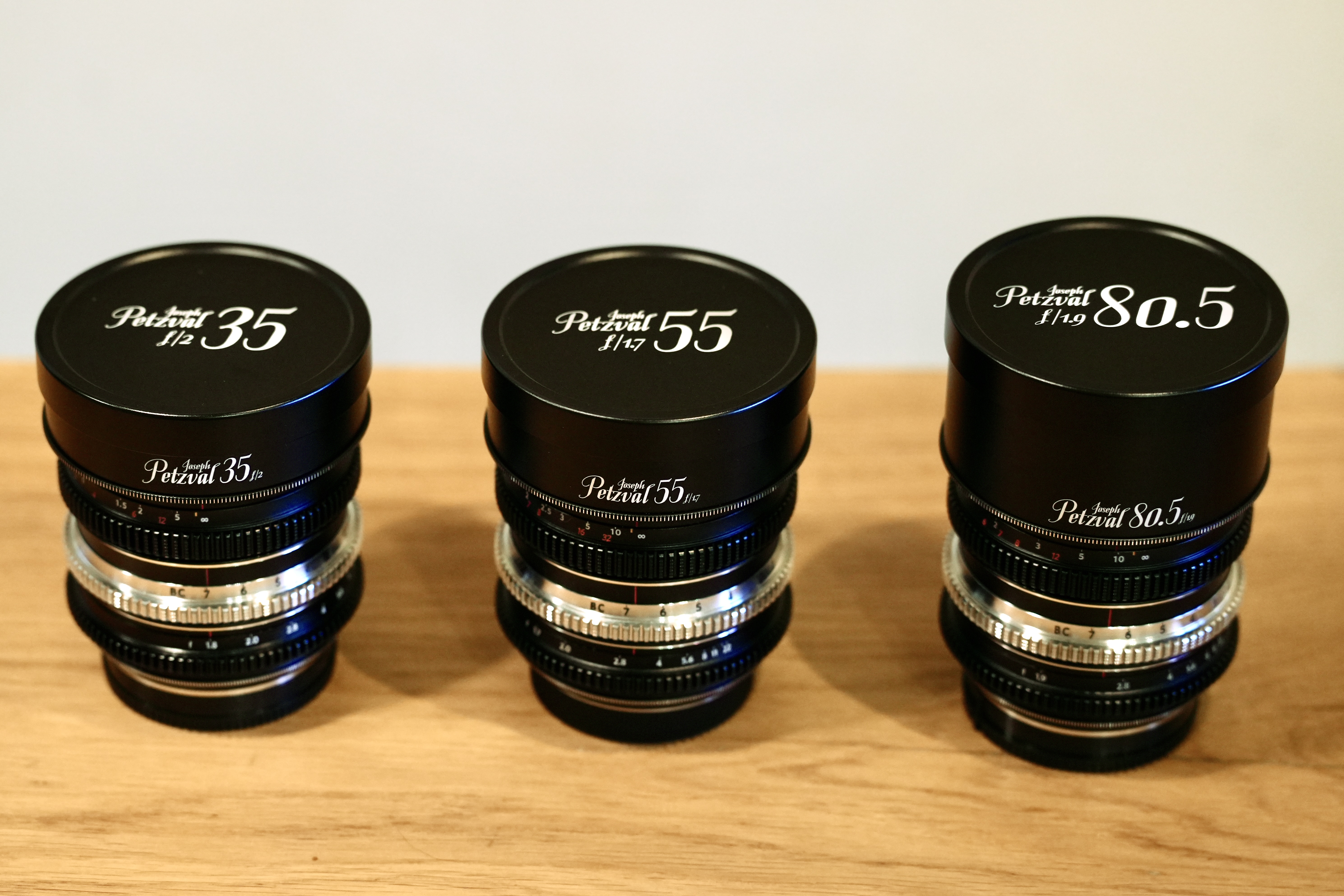 Joseph petzval art lens set 35mm/55mm/80mm (sony e mount)