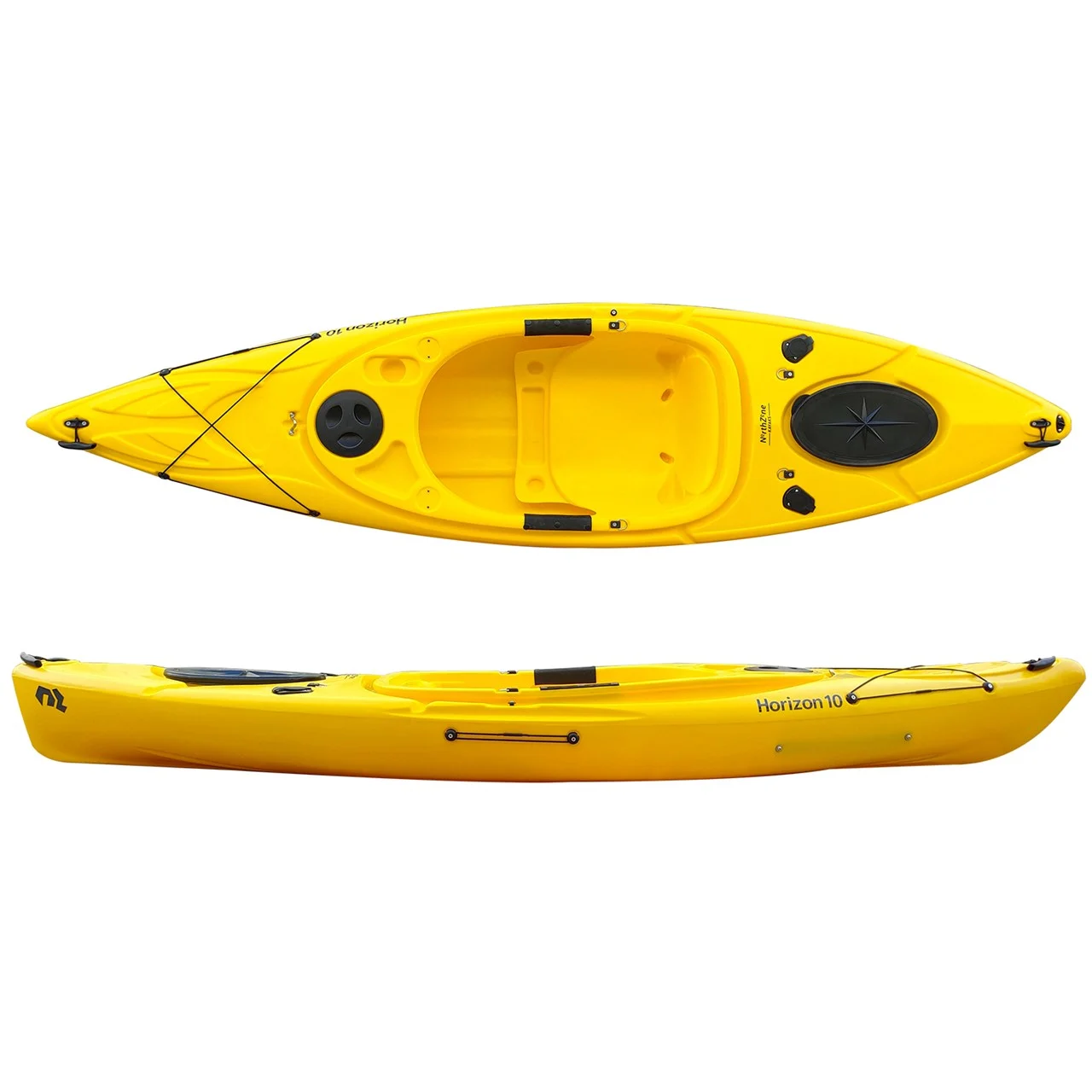 Kajakk til leie, northzone horizon 10 gul
